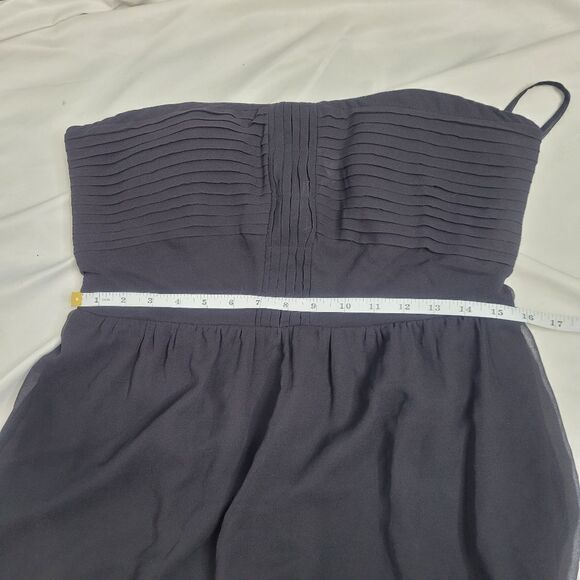 NEW AMERICAN EAGLE dress black shirred removable strap L - Picture 10 of 11